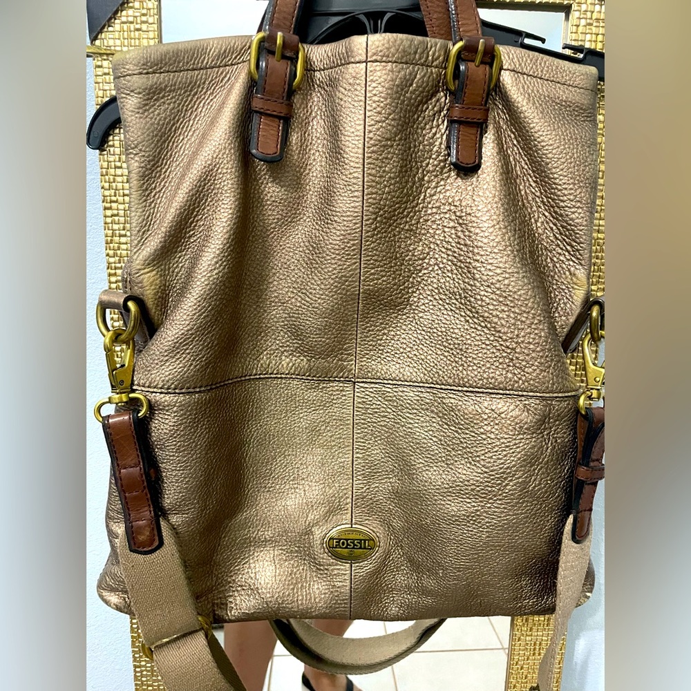 Fóssil leather bag